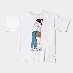 Something in the Rain Kids T-Shirt